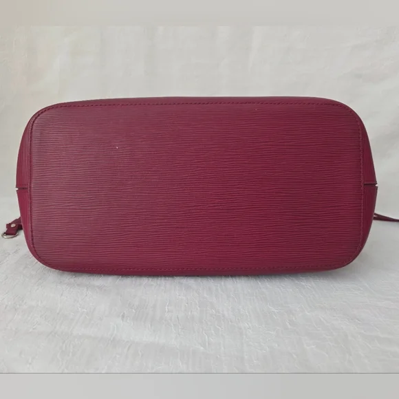 Auth Louis Vuitton Epi Bordeaux Neverfull MM Tote And Wallet Bundle - Picture 10 of 15